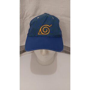 Naruto 2002 Masashi Kishimoto Blue Shippuden Anime Adjustable Vintage Hat